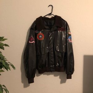 Top gun bomber jacket